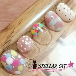 ネイル ショートネイル専門 StellarCatのネイルデザイン