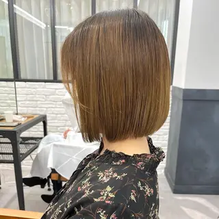 ショート カラー パーマ ヘアアレンジ メンズ キッズ ネイル マツエク・マツパ アイブロウ 横浜Bob美容師🤎 ERINAのヘアスタイル