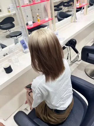 ミディアム ✨池袋で1番キレイな ボブ✂️ケンボーのヘアスタイル