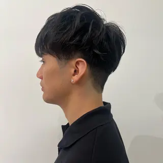 メンズ 透明感カラー🫧 ミクのヘアスタイル