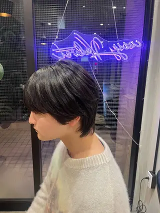 カラー メンズ みわ/博多 ブリーチ/メンズヘアのヘアスタイル