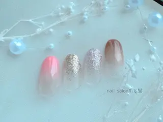 ネイル パラジェル登録店 爪と猫NANAMIのネイルデザイン