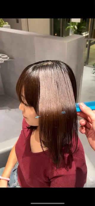 ミディアム 小倉 大和のヘアスタイル
