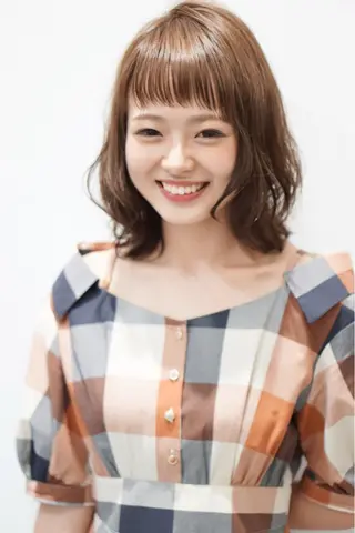 ショート カラー パーマ ディレクター ノナカのヘアスタイル