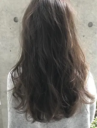 ロング カラー 酸性ストレート/ブリ ーチなし/中村 匠のヘアスタイル