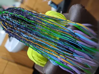 ロング ヘアアレンジ scamp ★のヘアスタイル