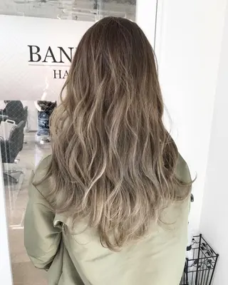 ロング カラー ヘアアレンジ BANK'S hair所属・💐ケラチン 髪質改善寺坂雄飛💐のヘアスタイル