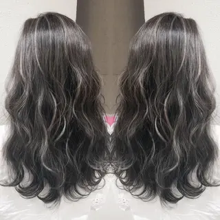 ロング カラー パーマ ヘアアレンジ メンズ biscohair 髪にドラマを。のヘアスタイル