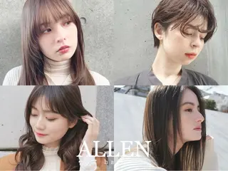 ミディアム ALLEN hair 梅田店のヘアスタイル