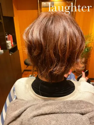 ショート カラー 尾崎 弘充のヘアスタイル