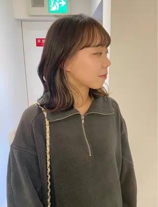 セミロング ♡ハッシュカット/ レイヤー/yucoのヘアスタイル