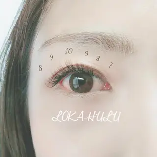 マツエク・マツパ LOKA-HULU  ロカフルのマツエク・マツパデザイン