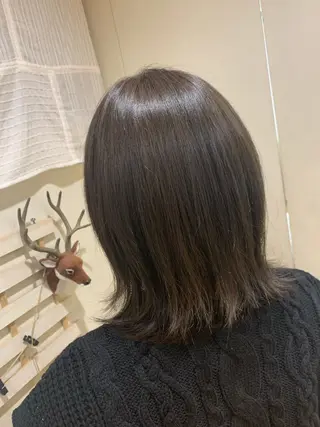 ミディアム 丸山 亜加理のヘアスタイル
