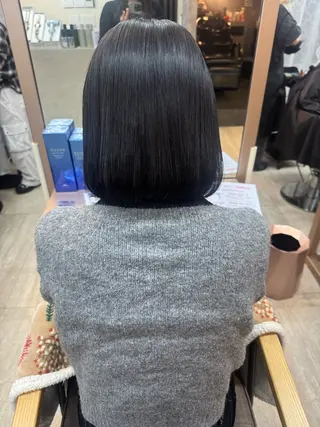 ミディアム 島崎 穂乃香のヘアスタイル