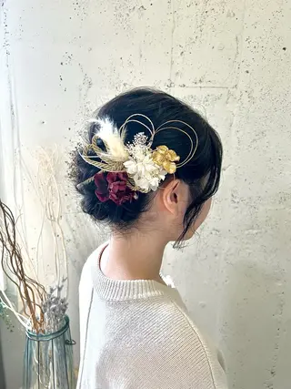 ミディアム カラー ヘアアレンジ charme【 シャルム 】所属・ボブ/レイヤー/ nanamiのヘアスタイル