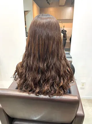 パーマ 【arc】 佐藤未希穂/レイヤーのヘアスタイル