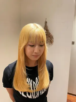 ロング 福岡 ゆうわのヘアスタイル