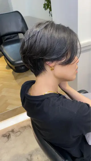 ショート 会田 渡夢のヘアスタイル