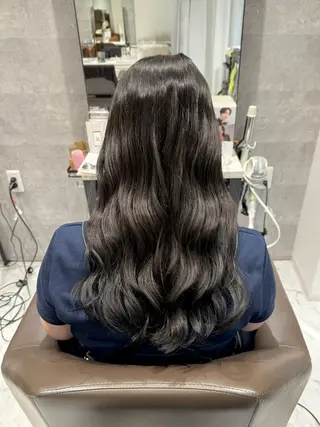 カラー ヘアアレンジ 馬渡 真輝のヘアスタイル