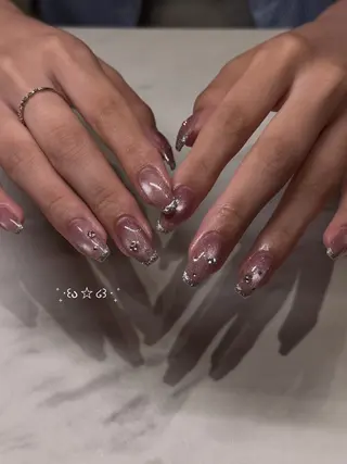 ネイル mikoto 🎀 韓国ネイルのネイルデザイン
