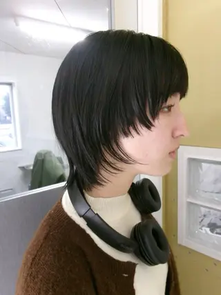 ショート ニワ/レイヤーカット /透明感カラー💎のヘアスタイル