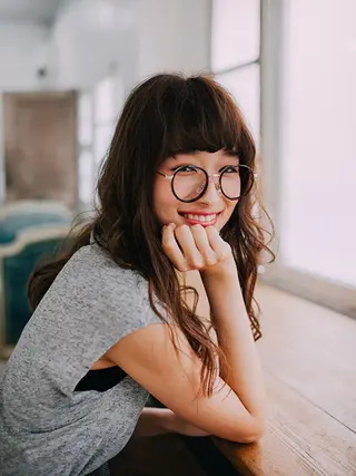 セミロング Conforto店長 渡邊のヘアスタイル