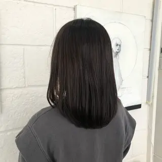 ミディアム NeF所属・miku🌿‬ パーマ/美髪矯正🌿のヘアスタイル