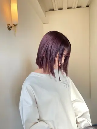 ミディアム カラー Re.ly所属・Ly🎀 Ricoのヘアスタイル