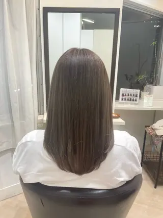 セミロング カラー 🫧arisa🫧 レイヤー/アレンジのヘアスタイル