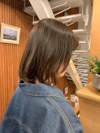 ミディアム 🌞アオキ サキ🕊のヘアスタイル