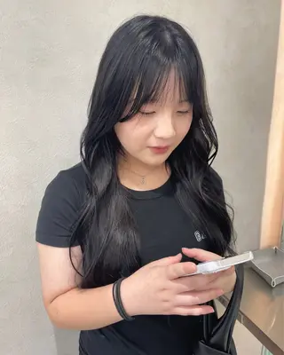 ロング カラー 韓国ヘア/レイヤー Londエレンのヘアスタイル