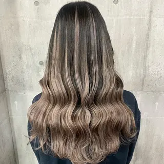 ロング カラー SHURI❤️🔥 中/韓mix ♡のヘアスタイル