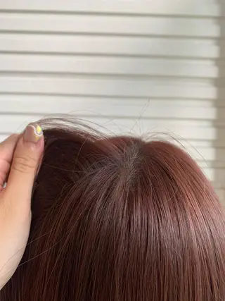 セミロング ワタナベ アオイのヘアスタイル