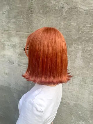 ミディアム カラー ヘアアレンジ RAIA💎ケア ブリーチ&パーマ💎のヘアスタイル