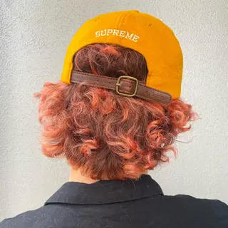 ショート カラー パーマ 実力派スタイリストの 完全無料パーマのヘアスタイル