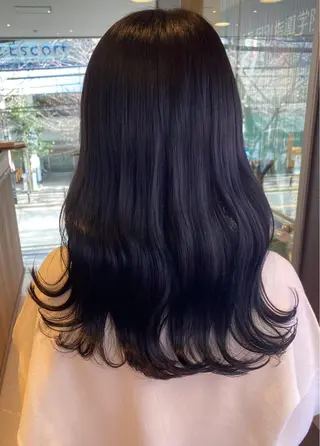 ロング カラー Gain池下 レディースのヘアスタイル