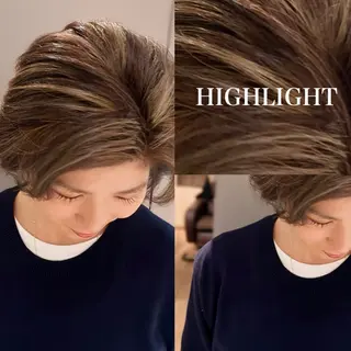 ショート カラー 🩵透明感カラー/ 暗髪/YUNA🩵のヘアスタイル