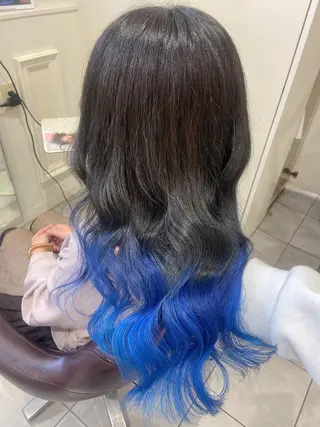 ロング カラー 韓国/色気/レイヤー /avance天王寺のヘアスタイル