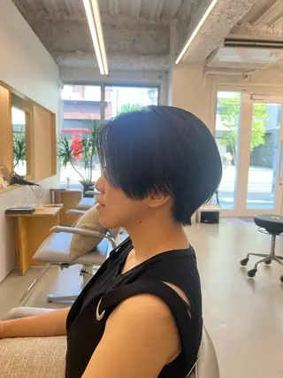 ショート レイヤー/ショート 遠藤光輝のヘアスタイル