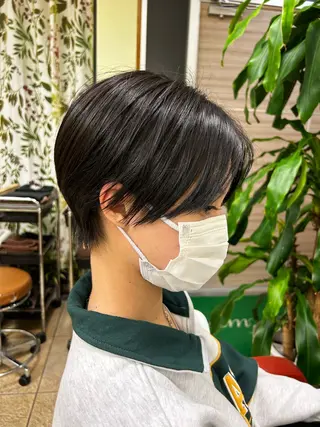 ショート ブルームーン所属・モリタ ミツキのヘアスタイル