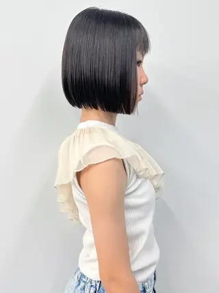 ショート お悩み解消/くせ毛 /ボブパーマ/とういのヘアスタイル