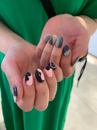 ネイル 【韓国ヘア・ネイル】 HINATA🍒のネイルデザイン