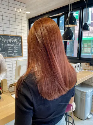 ミディアム カラー カラー/レイヤー/ 髪質改善/PAAQのヘアスタイル