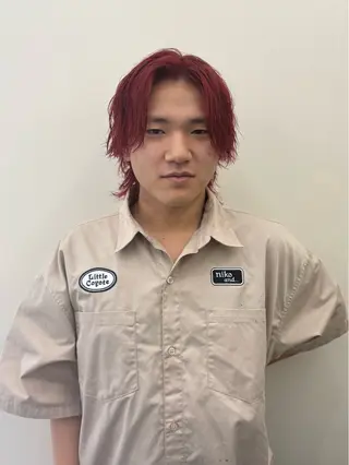 カラー メンズ 【似合わせカット】 谷口海斗のヘアスタイル
