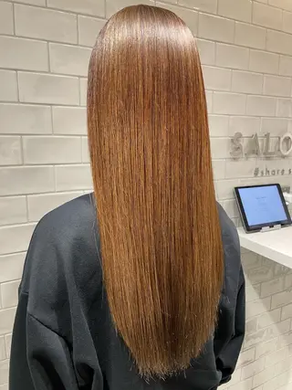 ロング share salon higashi umeda所属・林 時也のヘアスタイル