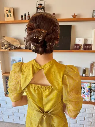 ヘアアレンジ 中島 さなえのヘアスタイル
