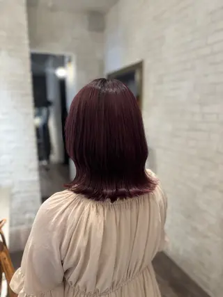 カラー Tiffa銀座所属・TiffaGINZA /Momokaのヘアスタイル