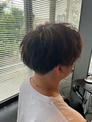 ショート カラー パーマ Soul eater KANATAのヘアスタイル