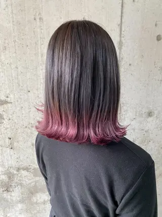 ミディアム HAIRsalon BONDS所属・山本 佳裕のヘアスタイル