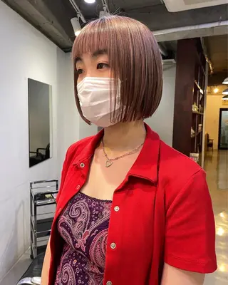 ショート silo所属・silo MOKA 顔周りカット🦦のヘアスタイル